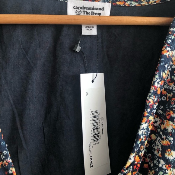 Floral Print Wrap Top by Caralyn Mirand @ The Drop - Picture 3 of 3